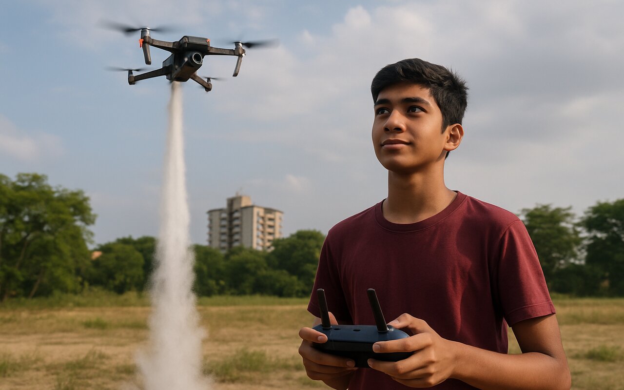 Teen Innovator from India Sets New Guinness World Record for Rapid Drone Ascent
