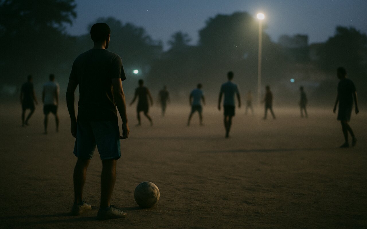 Ninety minutes of play, then lights out: early « moving day » in Galle